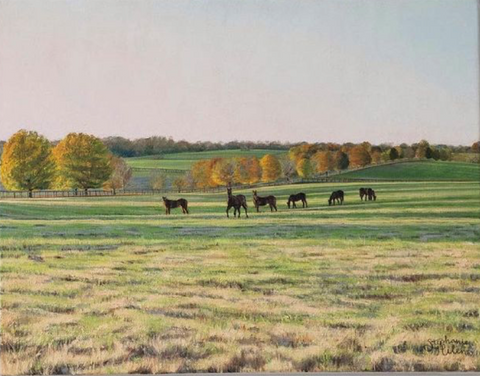 "Golden Pastures" Print