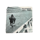 Historical Stallions Marble Coaster Set