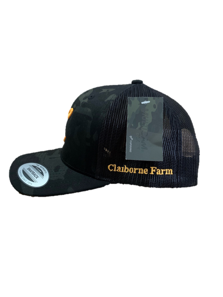 Black Camo C Mesh Back Hat – Claiborne Farm