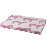 Reversible Horse Baby Blanket