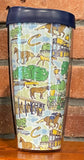 Claiborne Print 22 oz. Tumbler