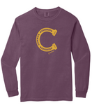 Claiborne Horseshoe Logo Long Sleeve T-shirt