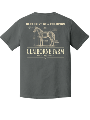 Claiborne Farm Blueprint of a Champion T-shirt