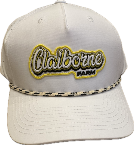 Claiborne Script Patch Rope Hat