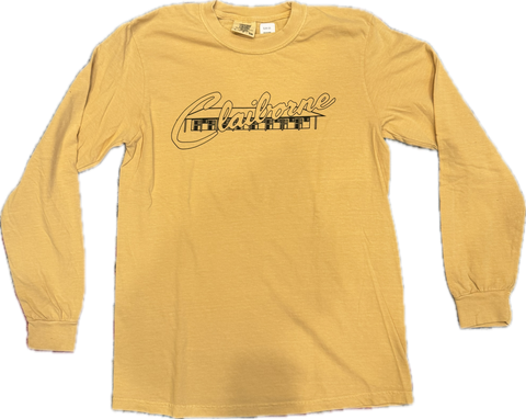 Long Sleeve Claiborne Logo T-Shirt