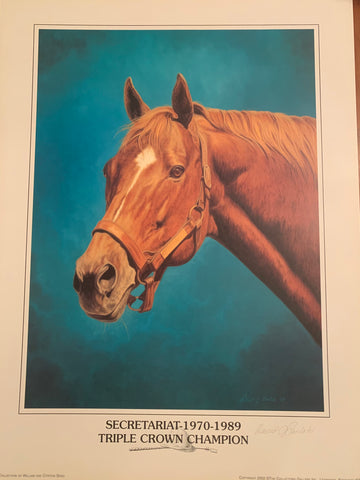 "Secretariat-1970-1989 Triple Crown Champion" Print