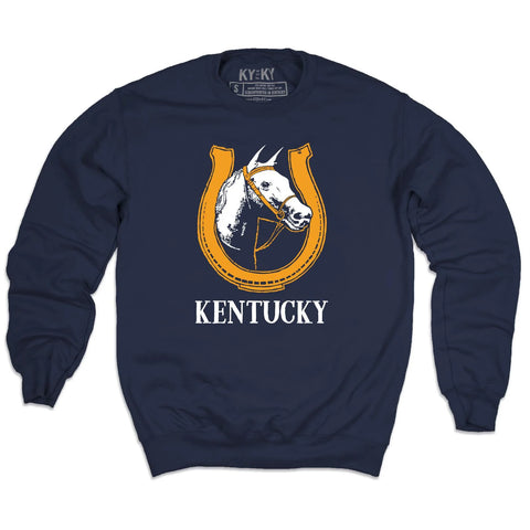 KY for KY Kentucky Horseshoe Sweatshirt