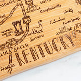 Kentucky State-Shaped Serving and Cutting board