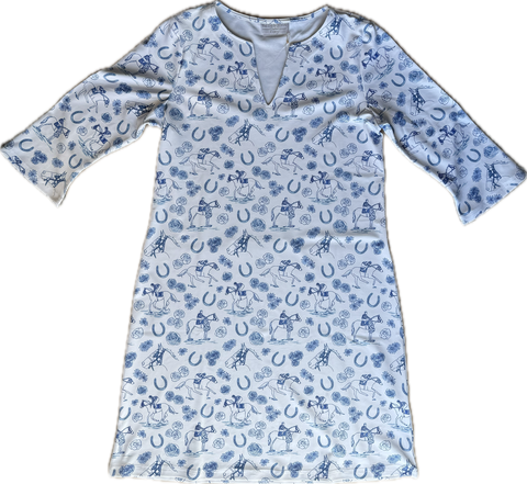 Secretariat Triple Crown Print Women's "Luca" Dress