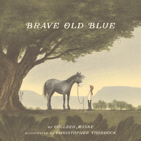 Brave Old Blue Picture Book