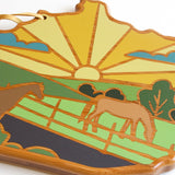 Kentucky Cutting Board with Artwork By Summer Stokes