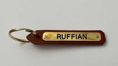Ruffian Leather Key Chain