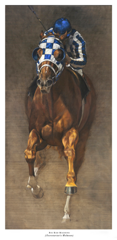 "Big Red Machine" Secretariat Print