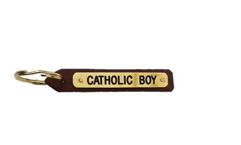 Catholic Boy Key Chain