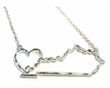 Kentucky Heart Necklace