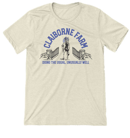 Old Smoke Claiborne Farm Secretariat T-Shirt